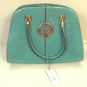 DS Studios Patent Leather Handbag